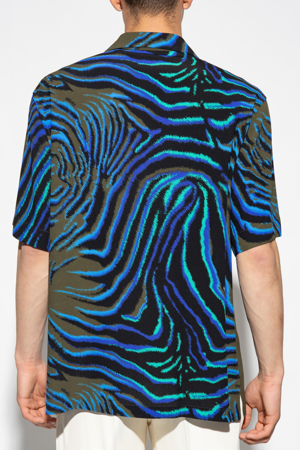 Multicolour Shirt with short sleeves Versace - Vitkac GB