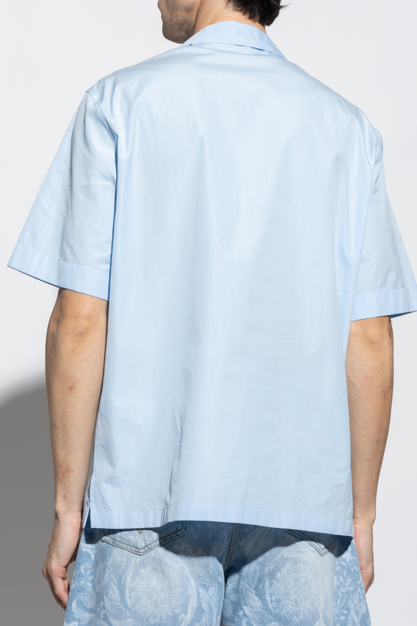 Versace The North Face Simple Dome T-shirt in blauw