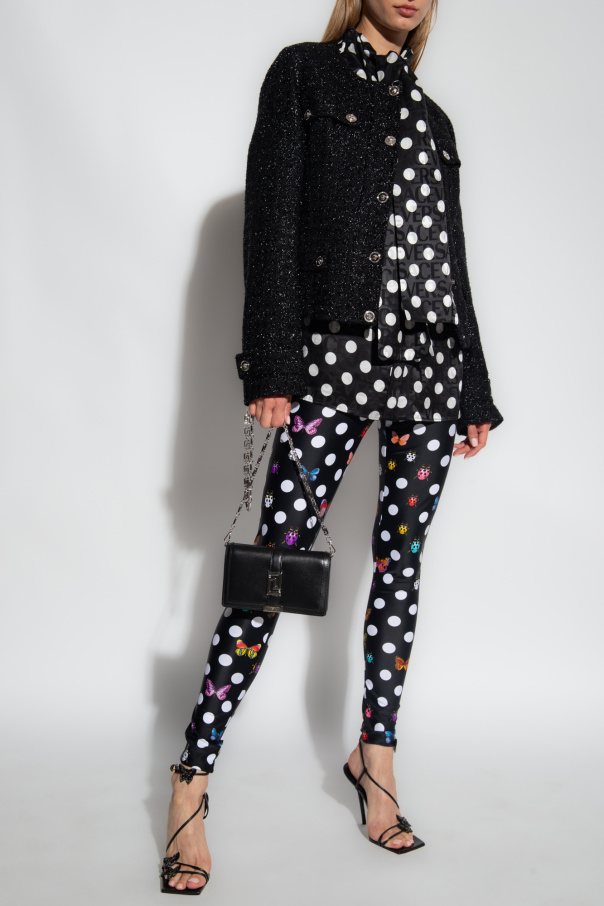 Versace Shirt with polka dot print