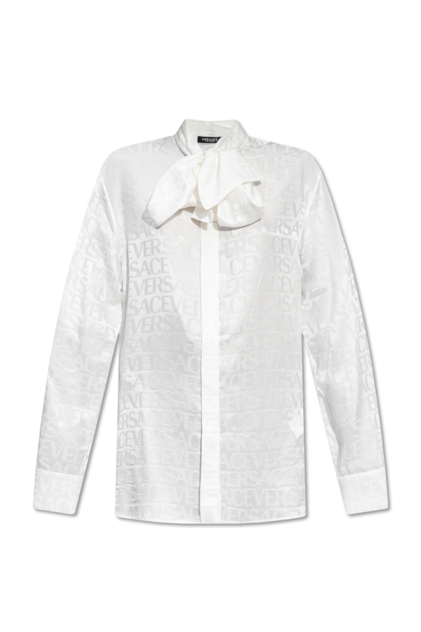 Shirt with logo od Versace