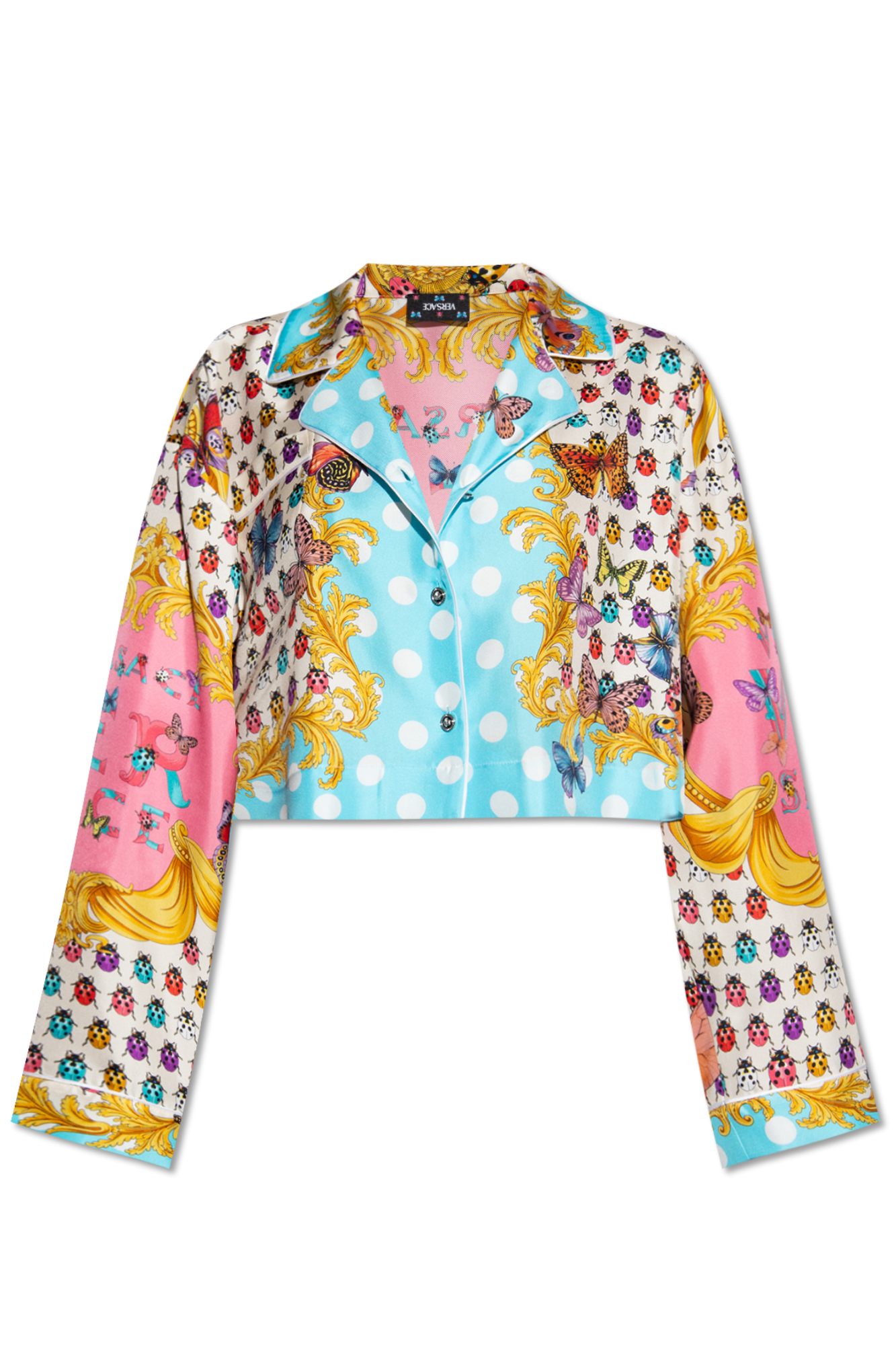 Versace ‘La Vacanza’ collection short shirt