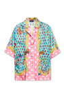 Versace ‘La Vacanza’ collection patterned shirt