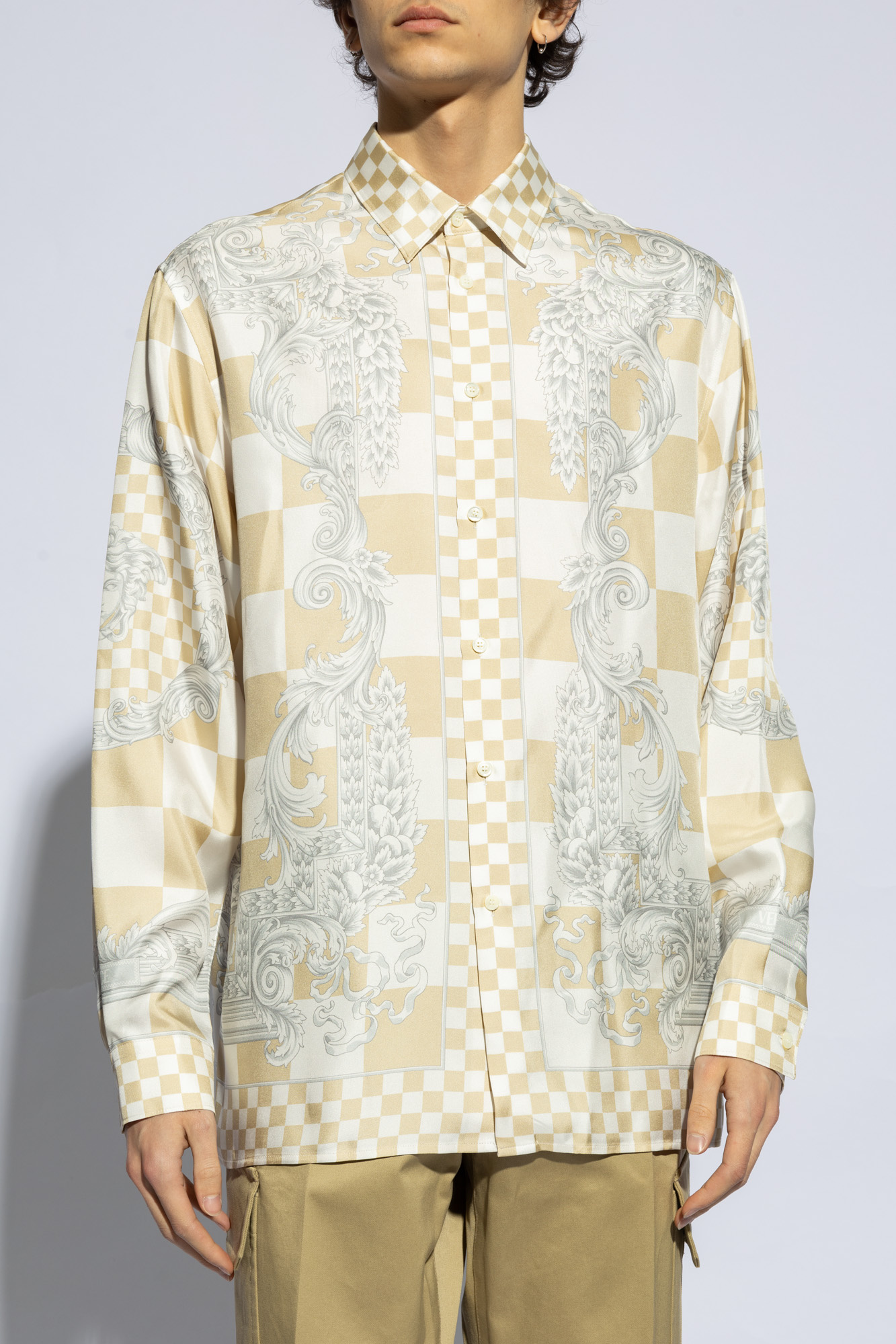 Versace Silk Shirt In All Sizes 