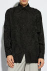 Versace BLACK Shirt with `barocco` motif