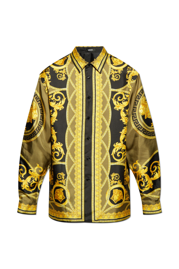 Versace Shirt with `La Coupe des Dieux` pattern