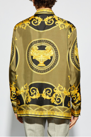 Versace Shirt with `La Coupe des Dieux` pattern