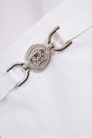 Versace Shirt with Gold Chain Stripes print