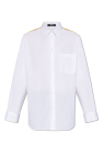 OAMC logo-print hoodie Weiß