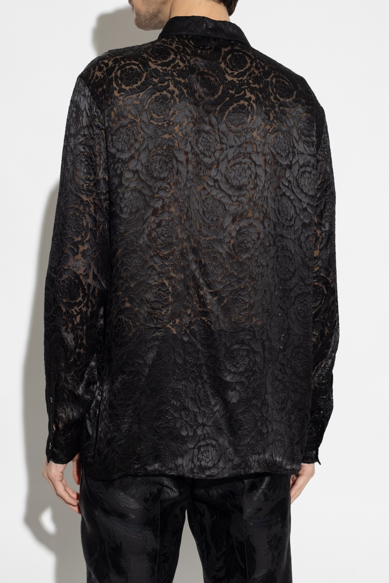 Versace Shirt with transparent pattern