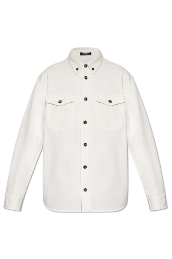 Versace Denim shirt with pockets