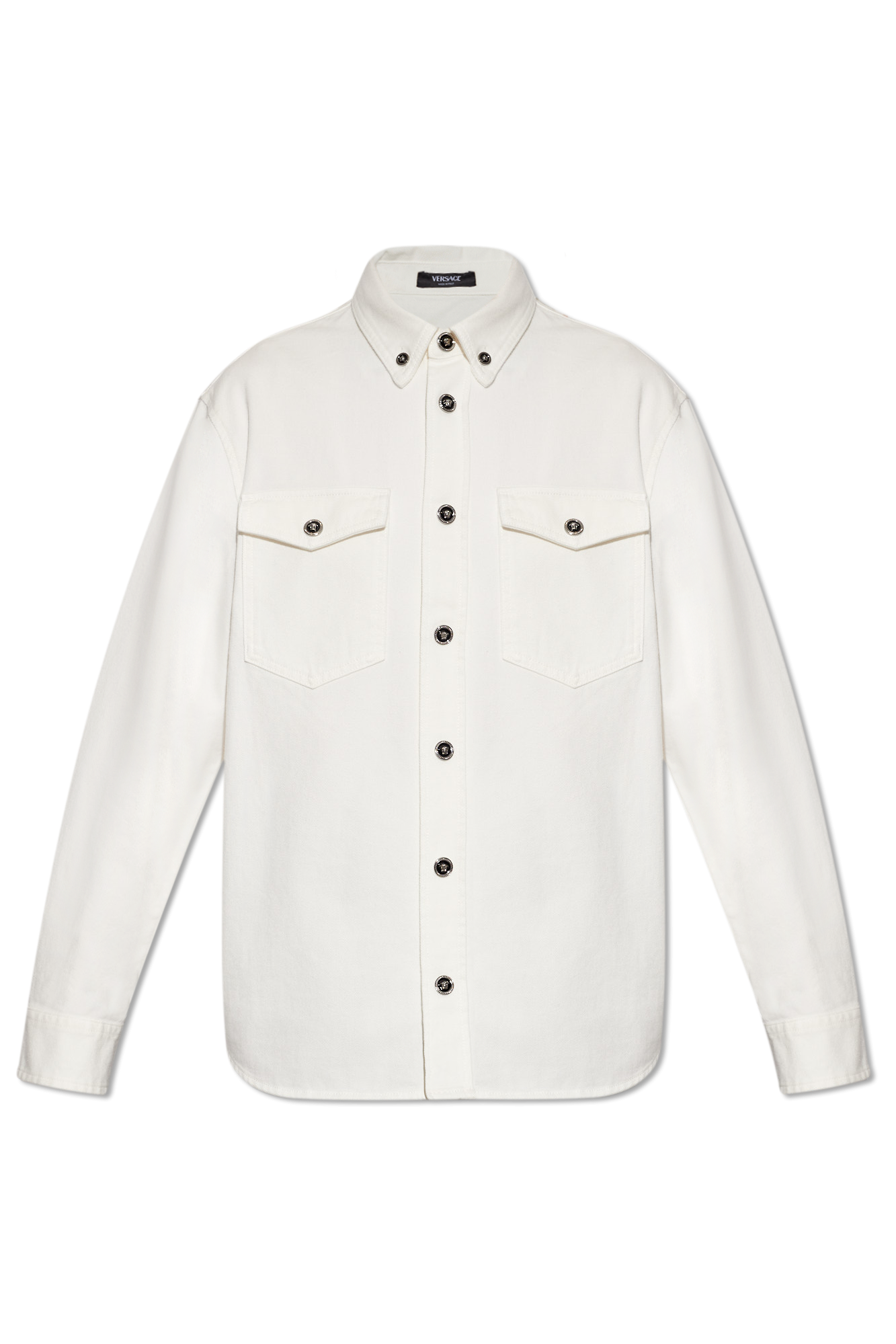 Versace Denim Wonder shirt with pockets