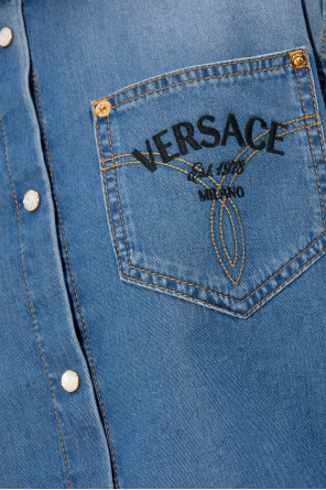 Versace Jeansowa koszula