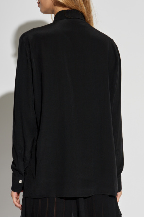 Versace Silk shirt with pleats
