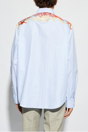 Versace Striped pattern shirt