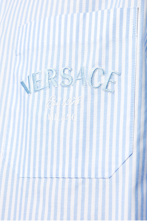 Versace Striped pattern shirt