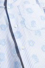 Versace light blue Patterned shirt