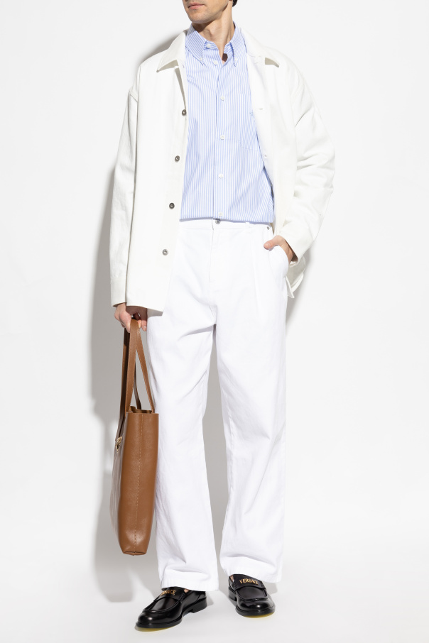 Versace Camisa con bolsillo