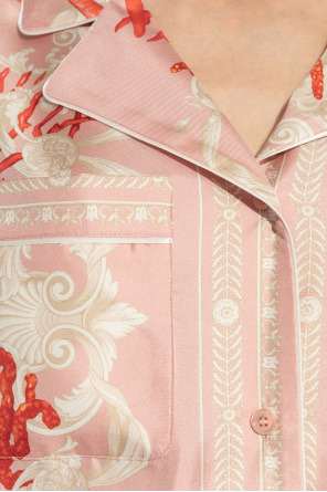 Versace Shirt with 'Barocco Sea' pattern