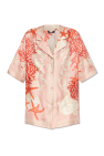 Versace PINK Shirt with 'Barocco Sea' pattern