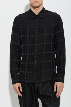 Versace Silk shirt with Medusa head