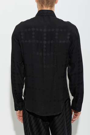 Versace Silk shirt with Medusa head