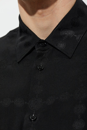 Versace Silk shirt with Medusa head