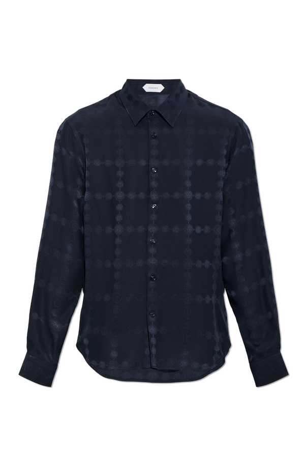 Silk shirt with the 'Medusa' motif od Versace