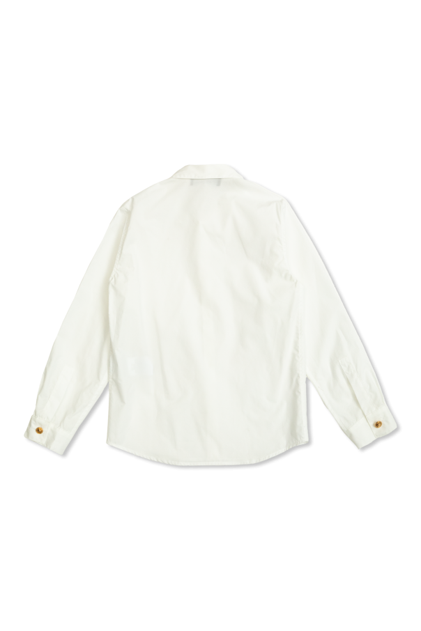 Versace Kids Shirt with decorative buttons