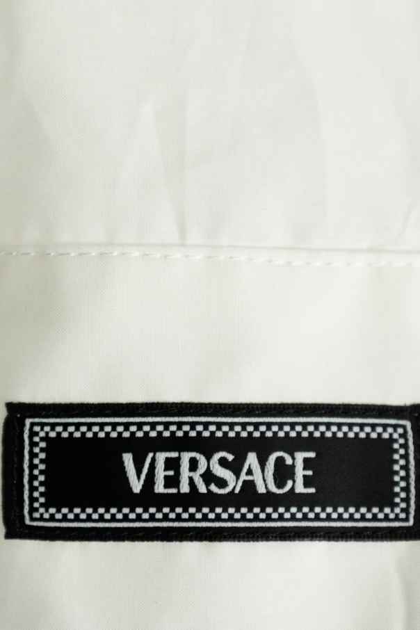 Versace Kids Shirt with decorative buttons