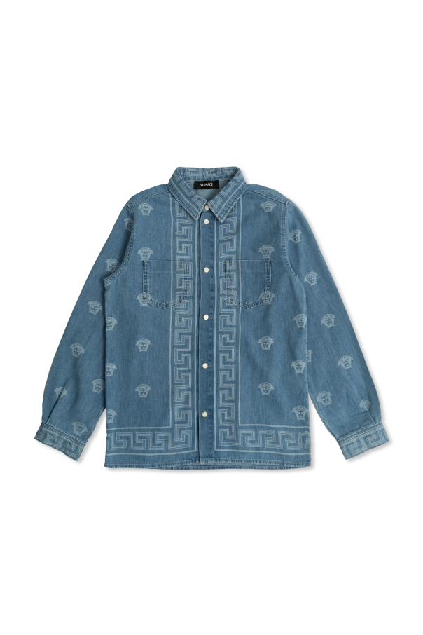 Denim shirt od Versace Kids