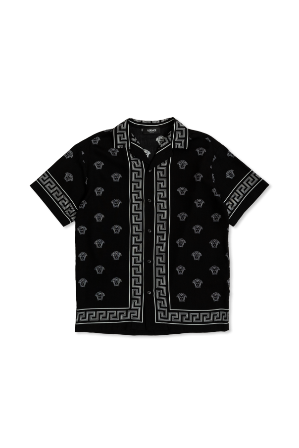 Versace Kids Wzorzysta koszula