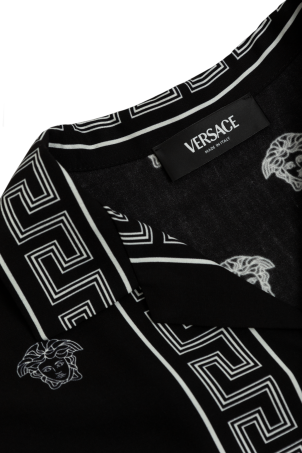 Versace Kids Wzorzysta koszula