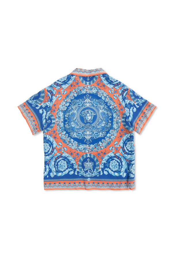 Versace Kids Patterned shirt
