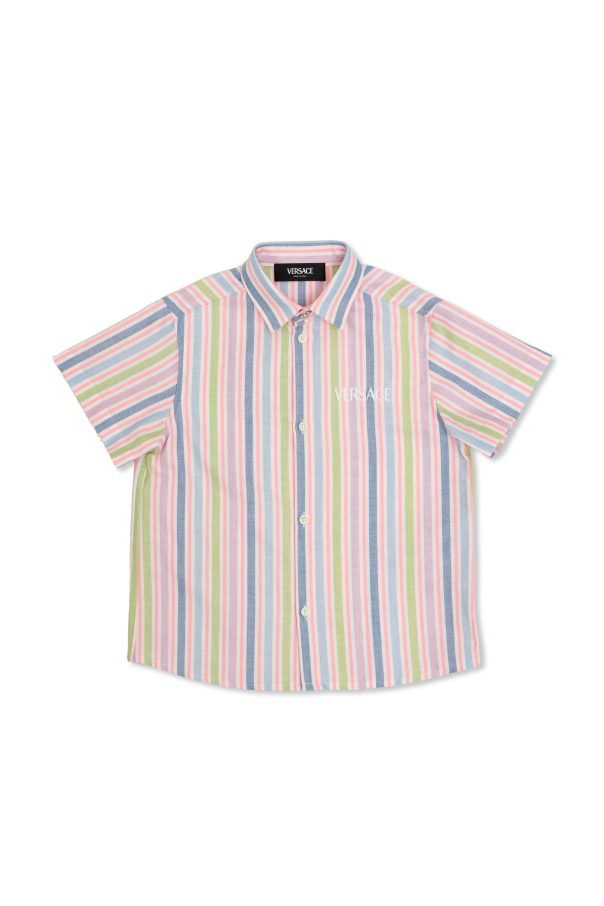 Shirt with stripe pattern, zdjęcie 1 Shirt with stripe pattern od Versace Kids