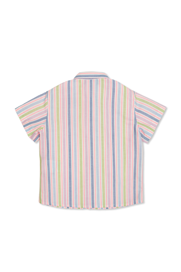 Versace Kids Shirt with stripe pattern