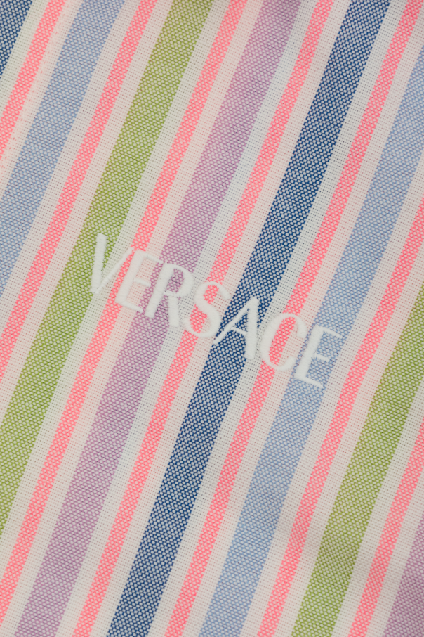 Versace Kids Shirt with stripe pattern