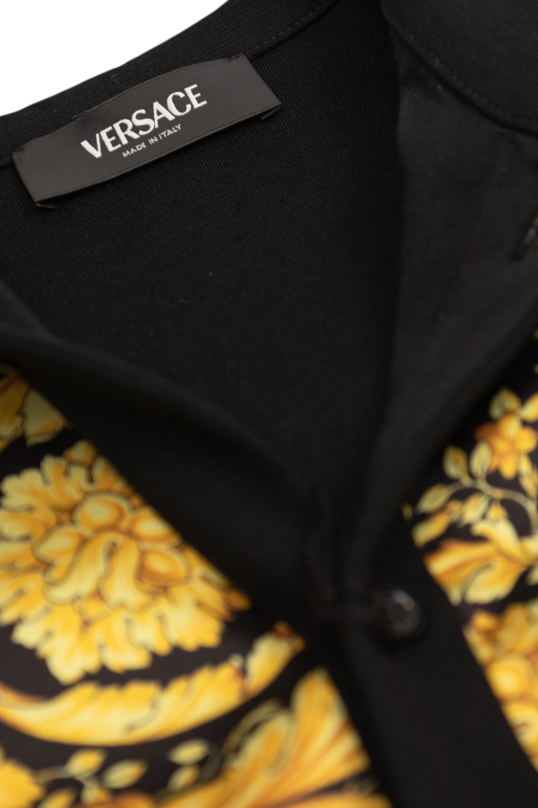 Versace Kids Shirt with Barocco pattern