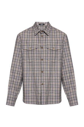 Checked pattern shirt