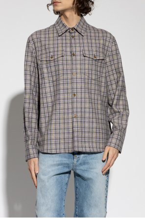 Versace Checked pattern shirt