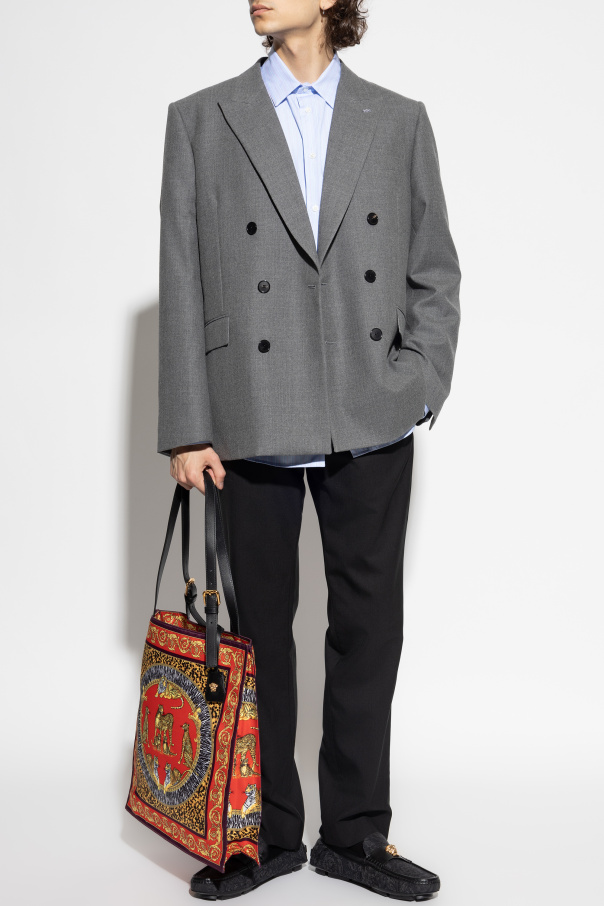 Versace Hemd mit Streifenmuster