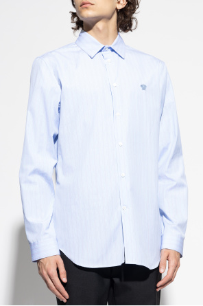 Versace Hemd mit Streifenmuster