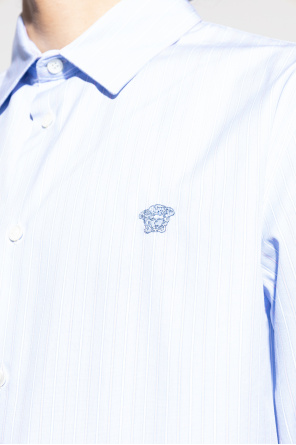 Versace Hemd mit Streifenmuster