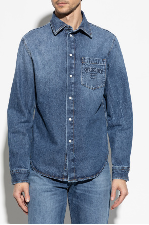 Versace Jeansowa koszula