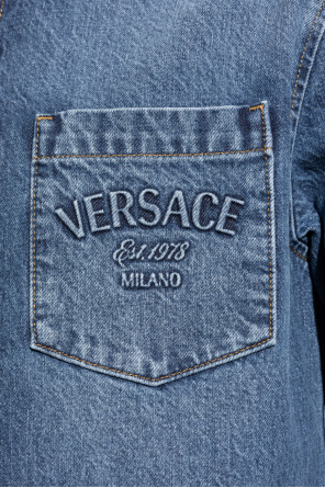 Versace Jeansowa koszula