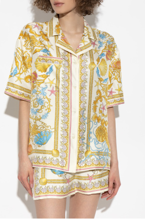 Versace Camisa de seda