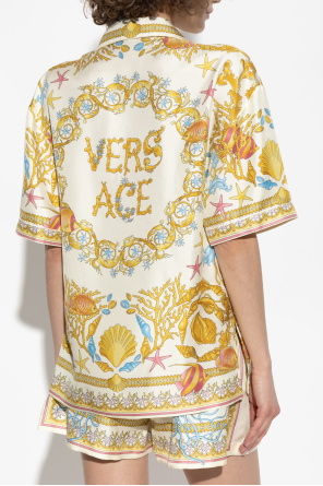 Versace Camisa de seda