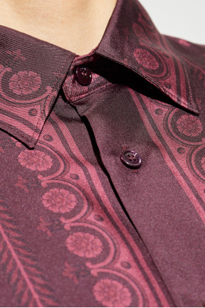 Versace Silk shirt with Barocco print