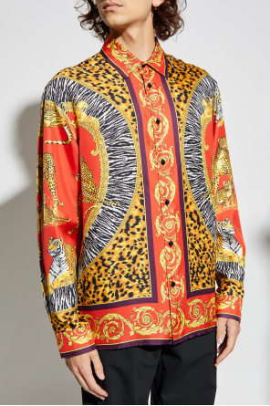 Versace Silk shirt with print