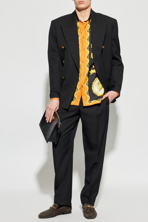 Versace Camisa de seda