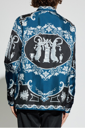 Versace Camisa de seda
